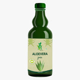 Mint Veda Natural Concentrated Aloe Vera Juice With Pulp | Health Aloe Juice for Glowing Skin, Healthy Hair and Better Digestion, 1 litre