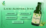 Mint Veda Lauki Aloe Vera Juice | Rejuvenates Skin and Hair | Natural Juice for Skin Care | No Added Sugar, 1 Liter