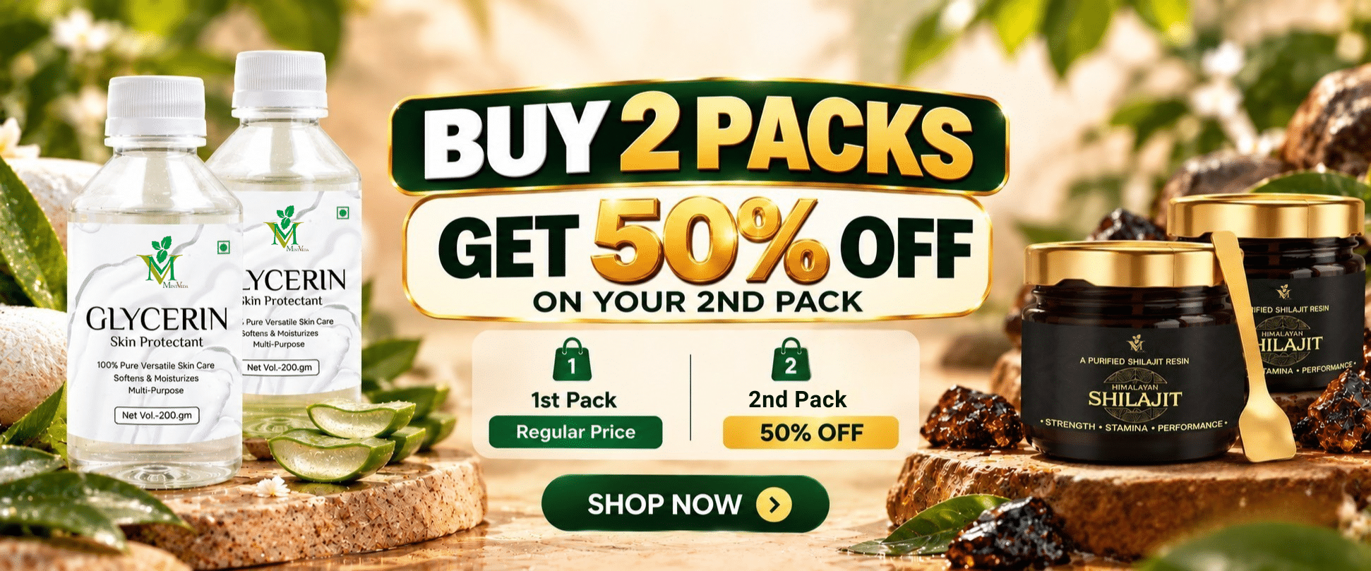 Buy 2 Get 50% Off on 2nd pack